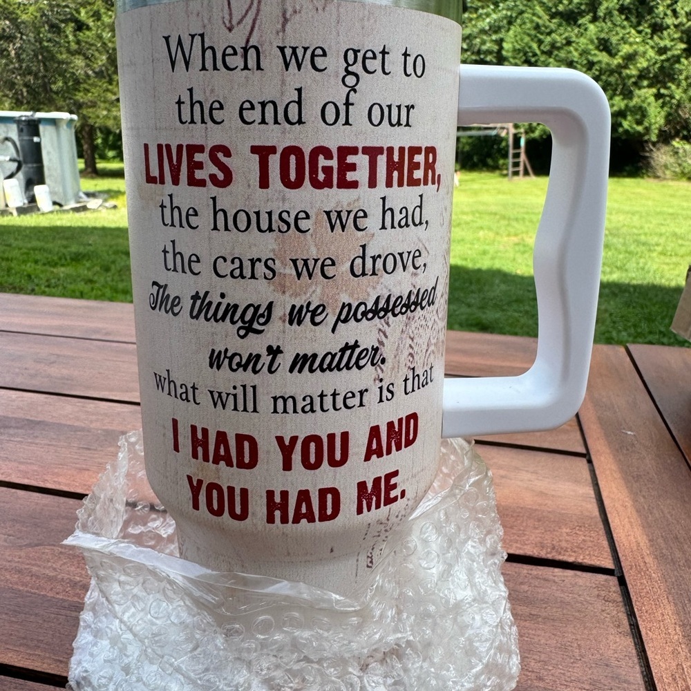 Husband & Wife Tumbler Gift, Anniversary Gift - Picture 3 of 7